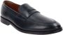 Nerogiardini Leren Heren Instappers Slip-On Stijl Blue Heren - Thumbnail 2