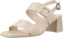 Nerogiardini Beige Jurk Sandalen met 6cm Zool Beige Dames - Thumbnail 2