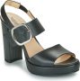 Nerogiardini Elegante hoge hak sandalen Black Dames - Thumbnail 3