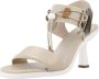 Nerogiardini High Heel Sandals Beige Dames - Thumbnail 2