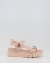 Nerogiardini Platform Sandalen voor Vrouwen Beige Dames - Thumbnail 3