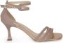 Nerogiardini Elegant Strappy High Heel Sandals Pink Dames - Thumbnail 28