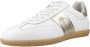 Nerogiardini Witte leren sneakers met gouden details White Dames - Thumbnail 6