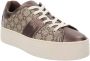 Nerogiardini Beige Platform Sneakers Made in Italy Beige Dames - Thumbnail 20