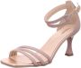 Nerogiardini Elegant Strappy High Heel Sandals Pink Dames - Thumbnail 28