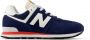 New Balance 574 sneakers donkerblauw wit - Thumbnail 2