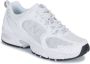 New Balance Witte Sneakers Veters Rubber Zool White Unisex - Thumbnail 2