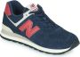 New Balance Classics 574 Heren Sneakers Schoenen Navy-Blauw ML574PN2 - Thumbnail 2