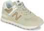 New Balance 574 sneakers lichtgroen olijfgroen - Thumbnail 2