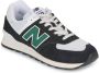 New Balance 574 sneakers zwart groen wit - Thumbnail 2