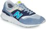 New Balance 997 sneakers blauw donkerblauw grijs - Thumbnail 3