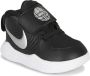 Nike Team Hustle D 9(Td ) Black Metallic Silver Wolf Grey White Sneakers toddler AQ4226 001 - Thumbnail 3