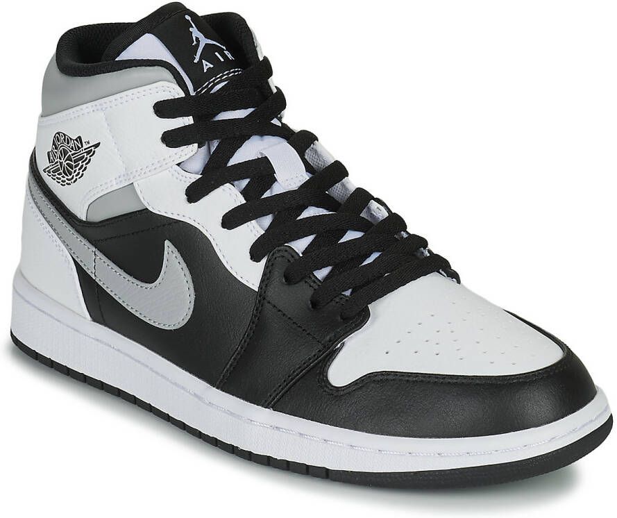 Nike Hoge Sneakers AIR JORDAN 1 MID GS 'White Shadow'