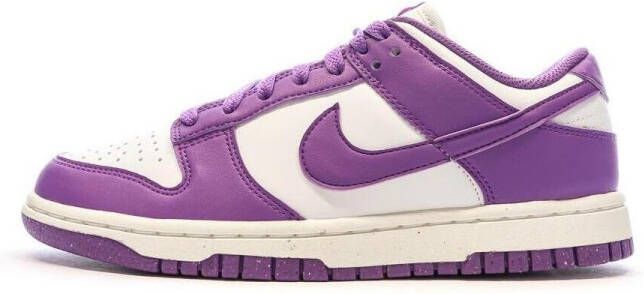 Nike Damesschoenen Dunk Low Summit White Black Raspberry- Dames Summit White Black Raspberry