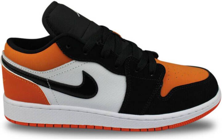 Nike Lage Sneakers Air Jordan 1 Low Shattered Backboard Blanc