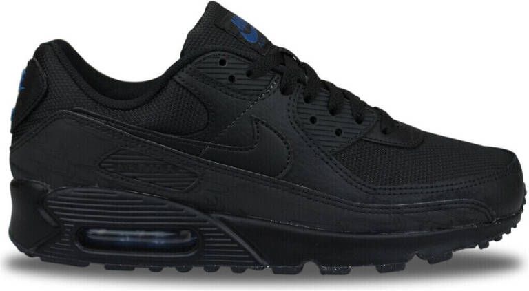 Nike Lage Sneakers Air Max 90 Black Blue Reflective