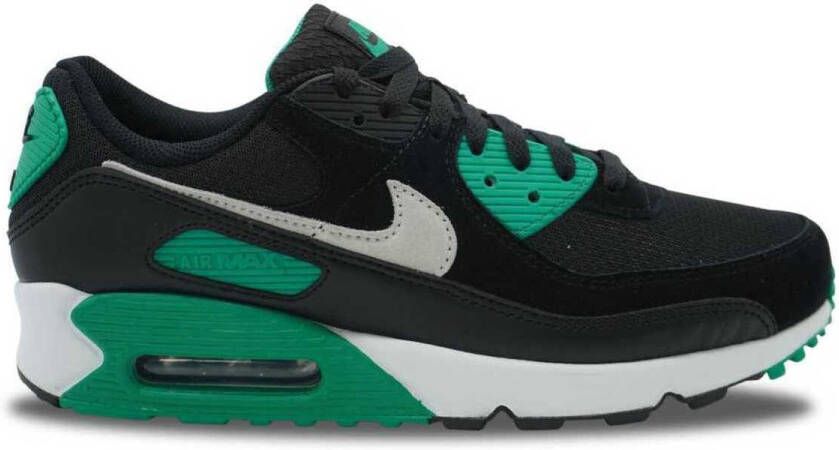 Nike Lage Sneakers Air Max 90 Black Stadium Green