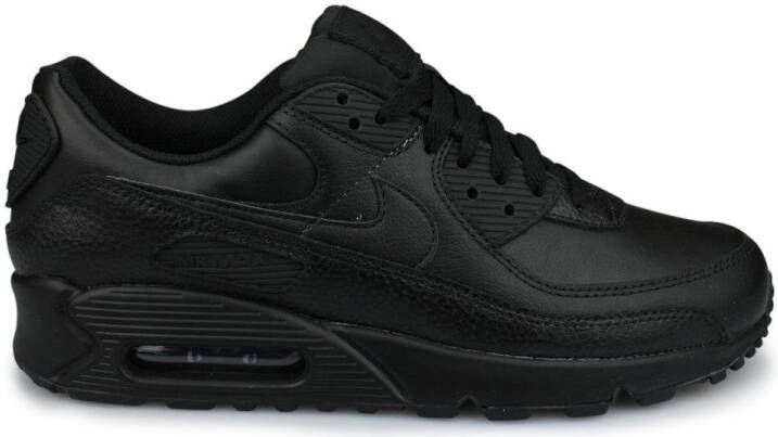 Nike Lage Sneakers Air Max 90 Leather Noir