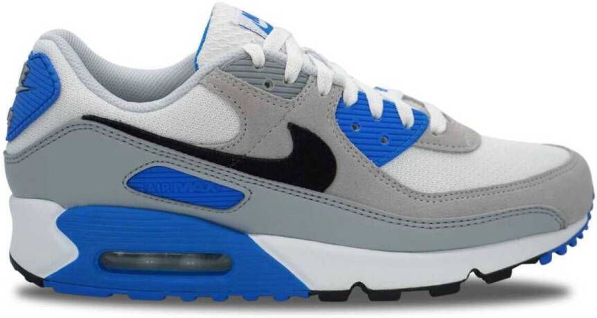 Nike Lage Sneakers Air Max 90 Pure Platinum Photo Blue