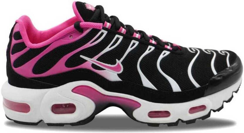 Nike Lage Sneakers Air Max Plus TN Black Laser Fuchsia