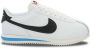 Nike Lage Sneakers Cortez Leather White Black - Thumbnail 2