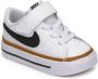 Nike Court Legacy Wit Sneakers Klittenband Jongens - Thumbnail 2