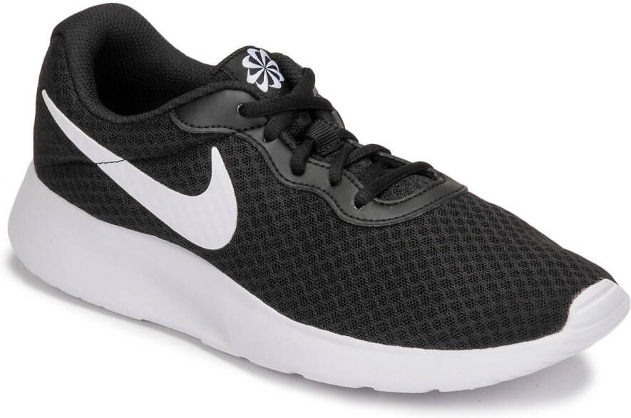 Nike Dames Tanjun Dj6257 Sneakers Zwart Unisex - Foto 2