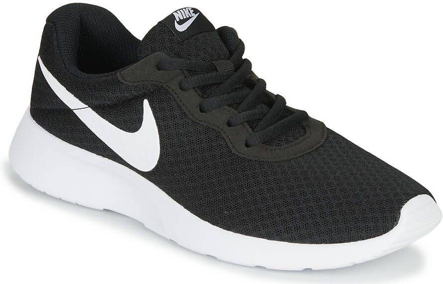 Nike Tanjun Dames Sneakers Black White - Foto 5