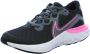 Nike Renew Run Hardloopschoen voor kids Black Light Smoke Grey White Pink Glow Kind - Thumbnail 2