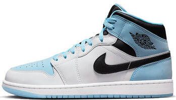 Nike Sneakers Air Jordan 1 Mid SE Ice Blue Black