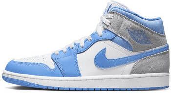 Nike Sneakers Air Jordan 1 Mid University Blue Grey