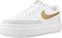 Nike Witte sportiee leren sneakers oor dames White Dames - Thumbnail 3