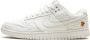 Nike Bloemrijke Dunk Low Sneakers White Heren - Thumbnail 2