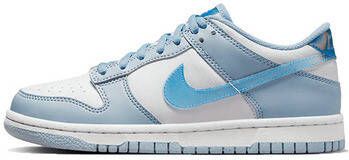 Nike Dunk Low Next Nature (gs) Basketball Schoenen blue whisper white hyper royal maat: 38.5 beschikbare maaten:38.5