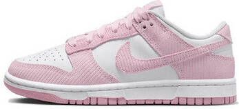 Nike Sneakers Dunk Low Pink Corduroy