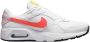 Nike Witte Sportieve Textiel Sneakers Vrouwen White Dames - Thumbnail 3