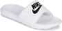 Nike Wmns Victori One Sandalen Schoenen white black white maat: 40.5 beschikbare maaten:40.5 - Thumbnail 7