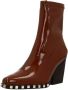 Noa Harmon Heeled Boots Brown Dames - Thumbnail 3