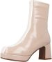 Noa Harmon Heeled Boots Beige Dames - Thumbnail 3