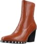 Noa Harmon Heeled Boots Brown Dames - Thumbnail 3