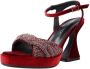 Noa Harmon High Heel Sandals Red Dames - Thumbnail 3