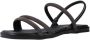 Noa Harmon Casual Koord Sandalen Black Dames - Thumbnail 3