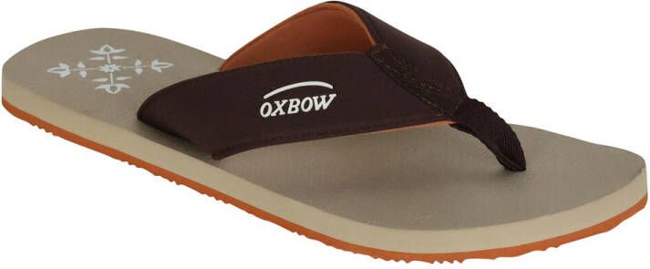 Oxbow Teenslippers Effen katoenen teenslipper VANAKA