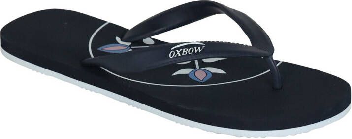 Oxbow Teenslippers Grafische teenslipper met rubberen band VERIEM