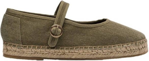 Paez Ballerina's Mary Jane W Essential Khaki