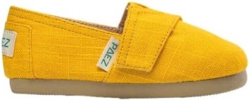 Paez Espadrilles Gum Classic K Combi Linen Saffron