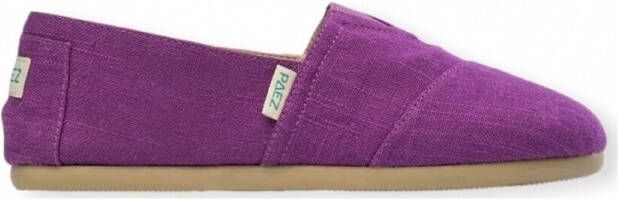 Paez Espadrilles Gum Classic W Combi Linen Amethyst