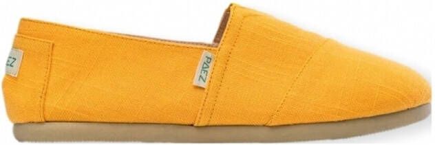 Paez Espadrilles Gum Classic W Combi Linen Saffron