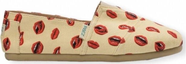 Paez Espadrilles Gum Classic W Print Liberation Kiss