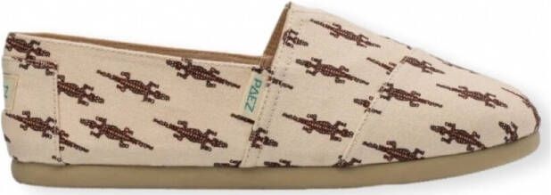 Paez Espadrilles Gum Classic W Print Wild Aligator